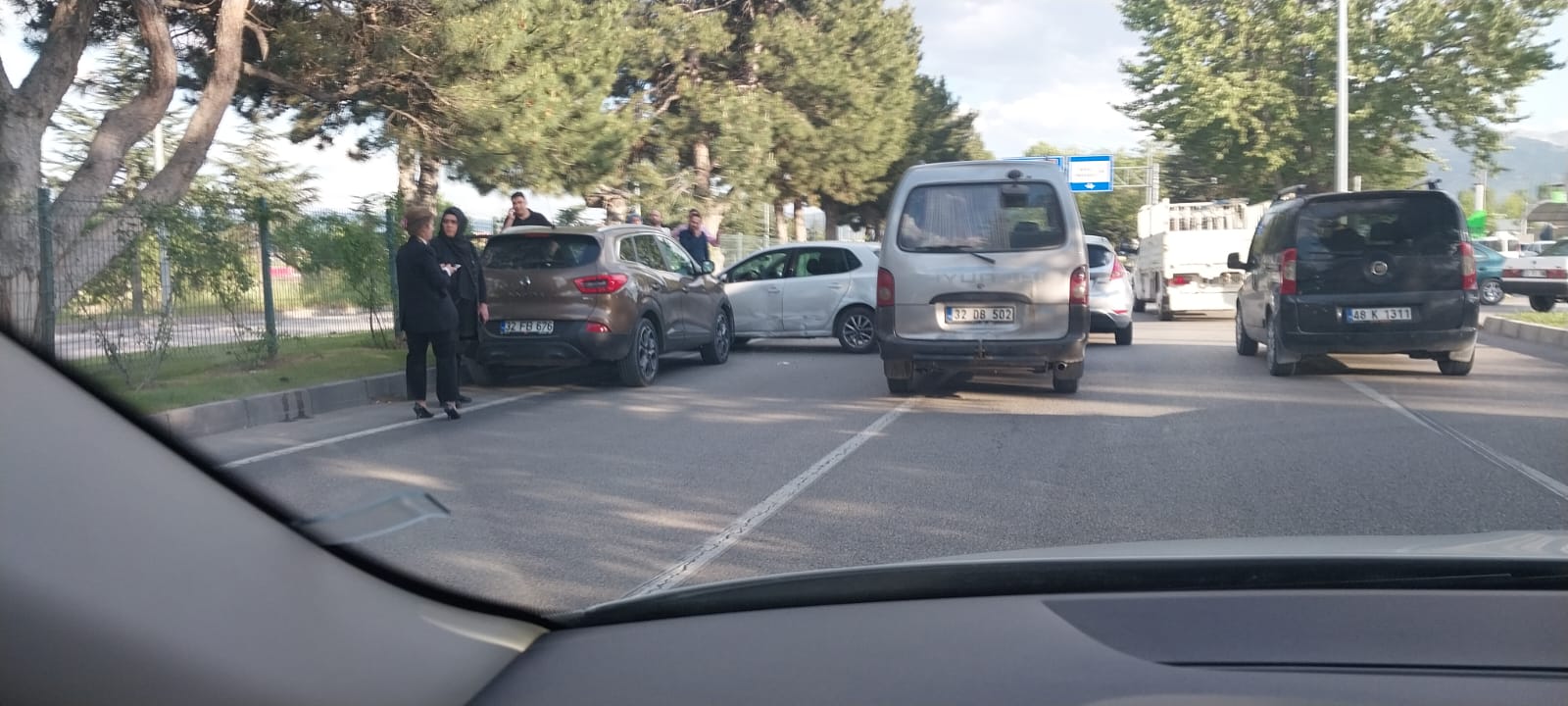 Süleyman Demirel Caddesi’nde kaza