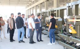Vali Öksüz Burdur 2. OSB’de incelemelerde bulundu