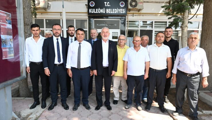 Başdeğirmen Kuleönü Belediyesi’ni ziyaret etti