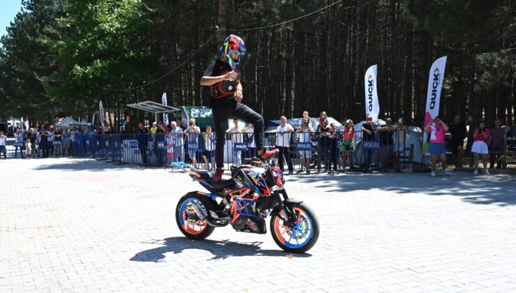 1. Moto Fest doğanın eşsiz manzarasında başladı