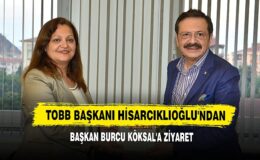 Hisarcıklıoğlu’ndan Başkan Köksal’a Ziyaret