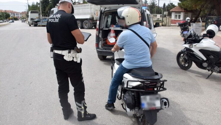 3 günde 16 araç trafikten men edildi