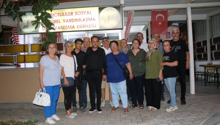 CHP Isparta Merkez İlçe Başkanı Takmaz’dan Tunceliler Derneğine ziyaret