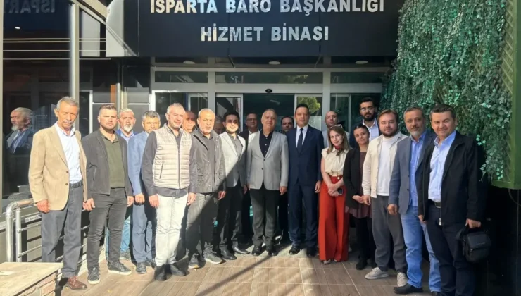 Fikir Isparta Topluluğu’ndan Isparta Barosu’na ziyaret