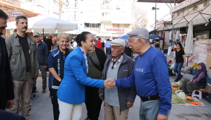 Vali Bilgihan, Salı Pazarını ziyaret etti