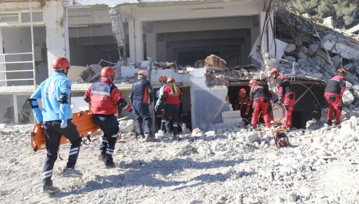 Burdur’da deprem tatbikatı