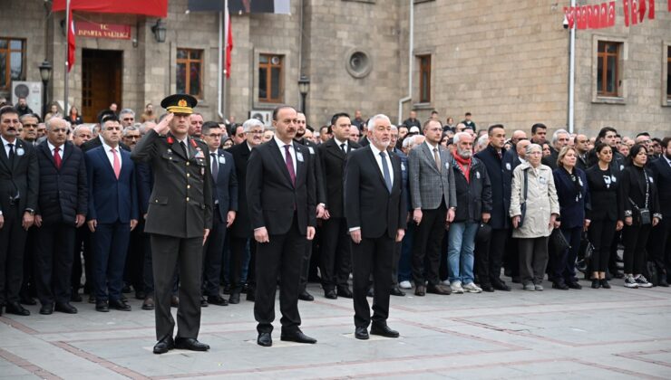 Isparta’da Atatürk’ü anma programları