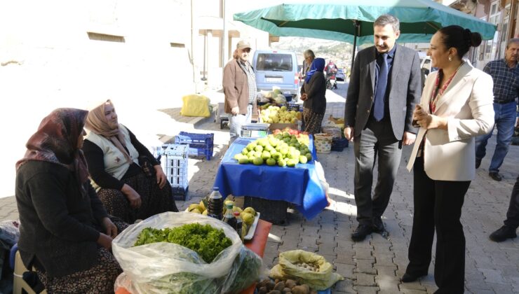 Vali Bilgihan’dan cuma pazarı ve derneklere ziyaret