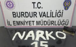 Burdur’da uyuşturucu operasyonu