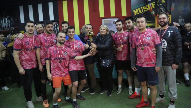 SDÜ hastanesinde Ali Akçay halı saha turnuvası heyecanı