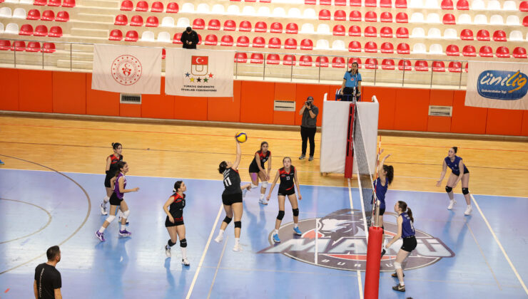 Üniversiteler voleybol heyecanı MAKÜ’de başladı