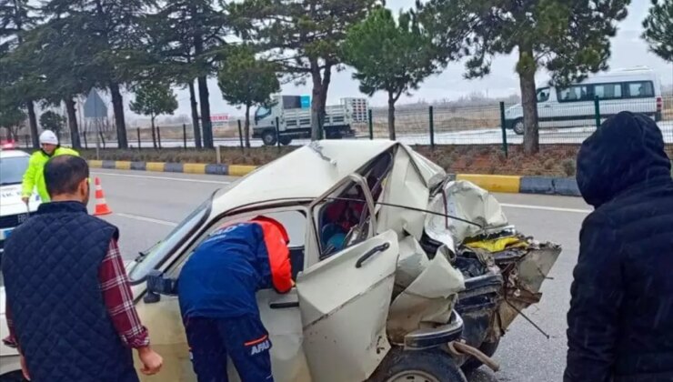 Eğirdir yolu üzerinde kaza: bir kişi hayatını kaybetti