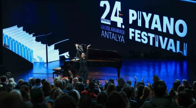 24’üncü Uluslararası Antalya Piyano Festivali başladı