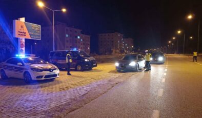 Jandarma’dan yılbaşı trafik denetimi: 175 sürücüye ceza