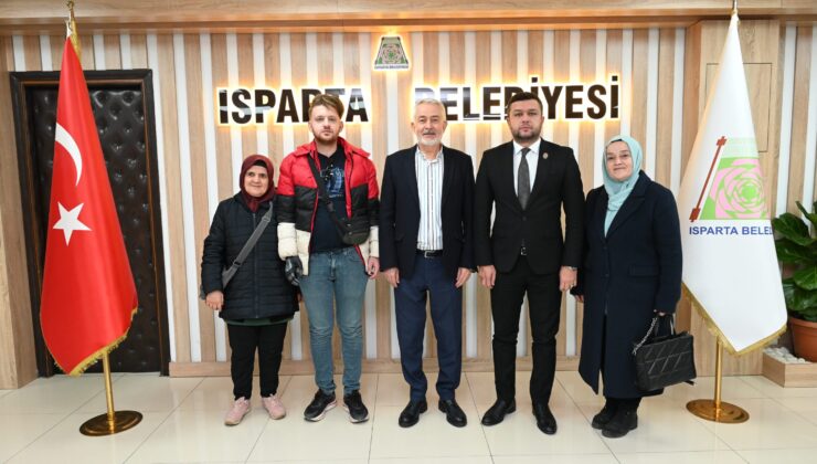 Ispartalı Gazi’den Başdeğirmen’e teşekkür ziyareti