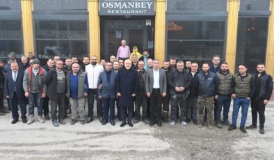 Başkan Başdeğirmen, Gül Küçük Sanayi Sitesi esnafıyla bir araya geldi