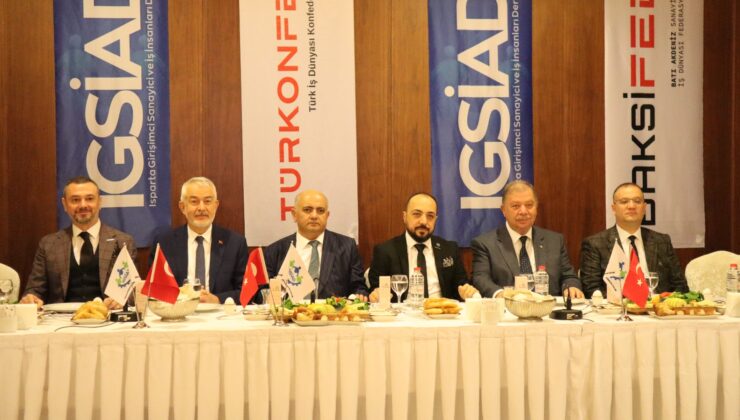 BAKSİFED Toplantısı Isparta’da Gerçekleşti