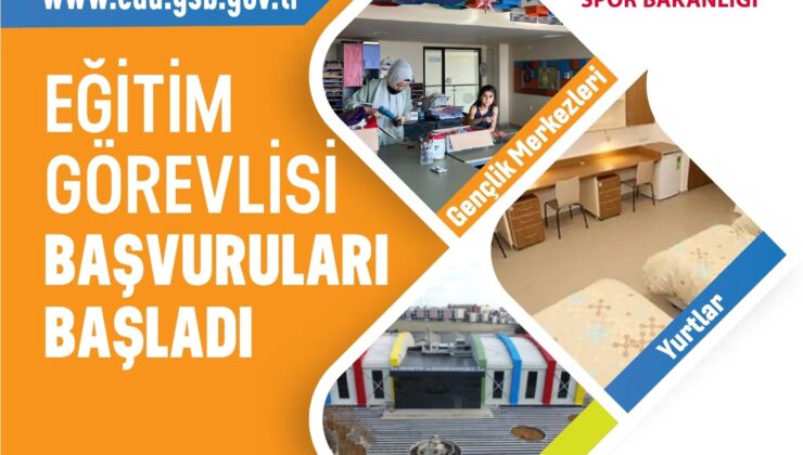 EYS (Ücretli Eğitici – Antrenör) başvuruları başladı