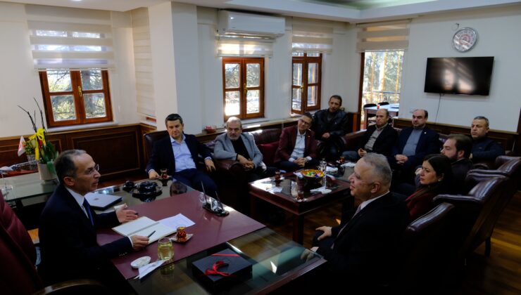 Fikir Isparta Topluluğu’ndan SDÜ Rektörü Prof. Dr. Mehmet Saltan’a ziyaret