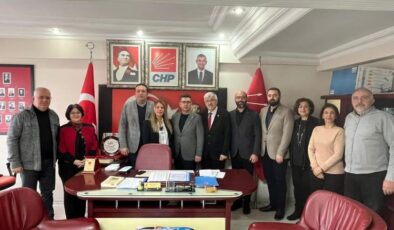 CHP heyetinden Isparta Eczacı Odası’na ziyaret