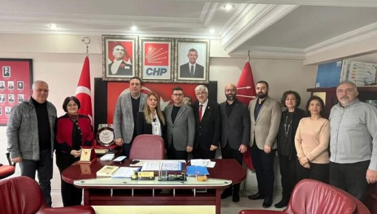 CHP heyetinden Isparta Eczacı Odası’na ziyaret