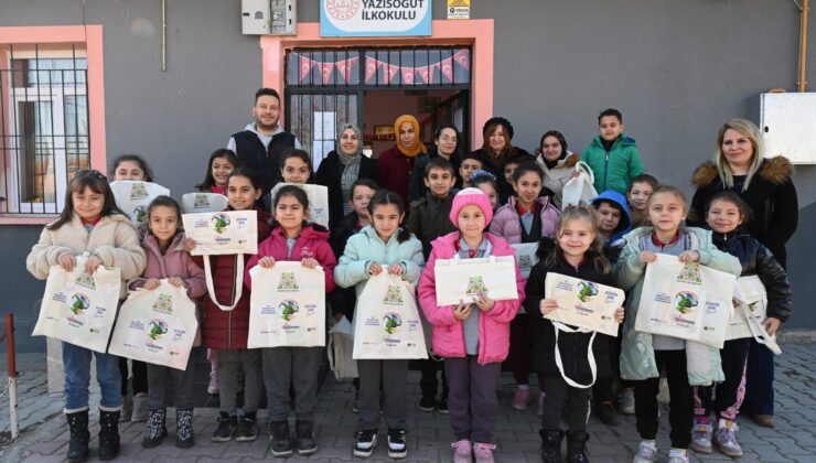 Köy okullarına sıfır atık eğitimi