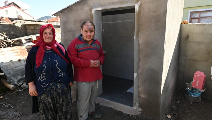 Engelli Serhat’ın tuvalet sorunu çözüldü