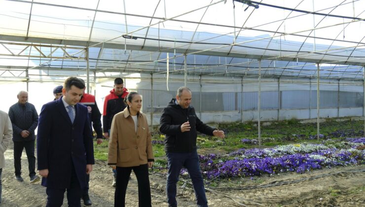 Vali Baydar Bilgihan’dan tarım işletmelerine ziyaret