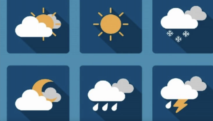 Isparta ve çevresinde hava sıcaklıkları düşüyor