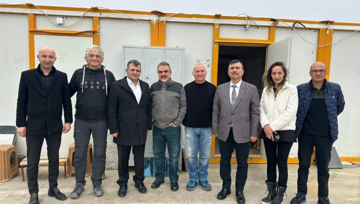 Başkan Koyuncu,  Mesalas Lastik Fabrikası’nda