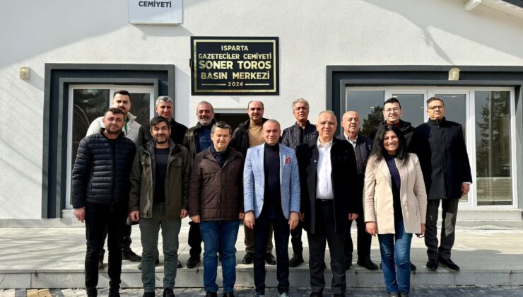 Fikir Isparta Topluluğu’ndan Gazeteciler Cemiyeti’ne ziyaret