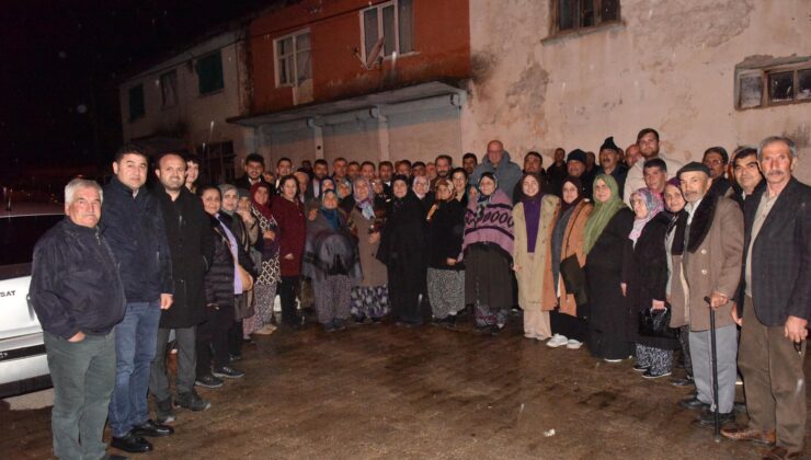 AK Parti Isparta İl Başkanı Furkan Cem Er’den gece ziyareti