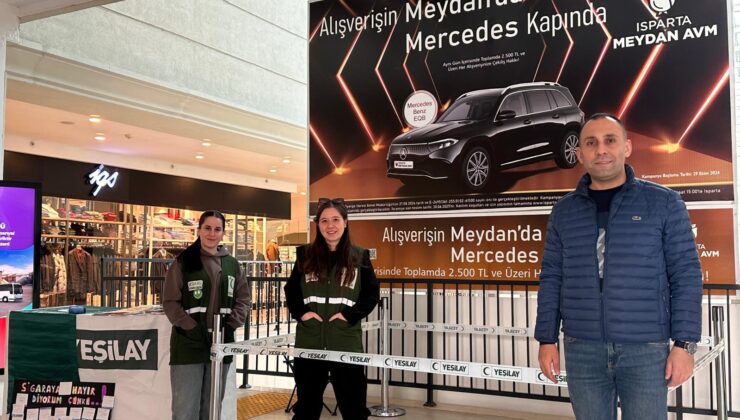 Isparta’da “Olay Yeri” etkinliğiyle sigarayı bırakma gününe farkındalık