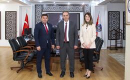 Kültür Koleji Yöneticilerinden İl Emniyet Müdürü Erdem Bildirici’ye ziyaret