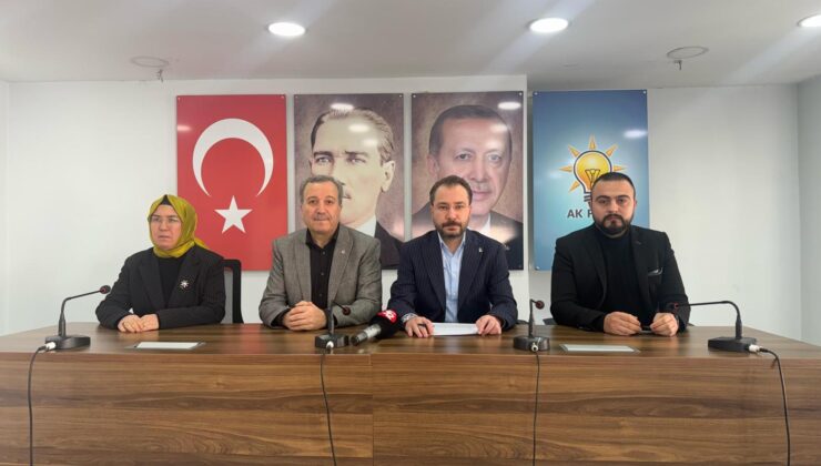 Kongre öncesinde AK Parti Isparta Teşkilatından basın açıklaması