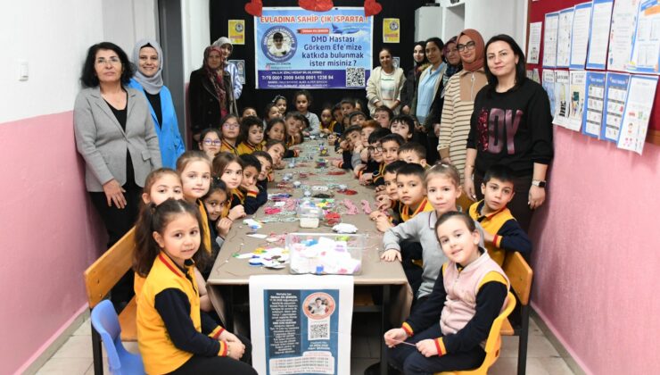 Gülbirlik İlkokulu’ndan anlamlı destek: Görkem Efe için el ele verdiler