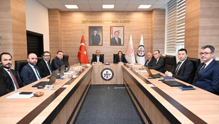 Batı Akdeniz Kalkınma Ajansı (BAKA)toplantısı yapıldı