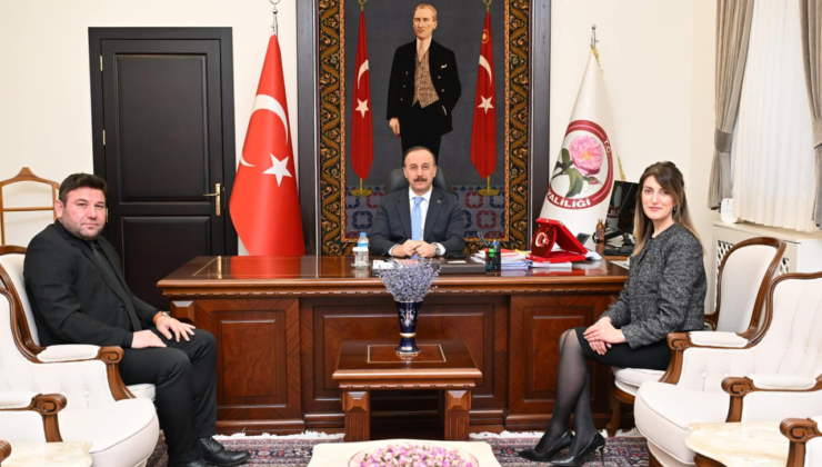 Kültür Koleji’nden Vali Abdullah Erin’e ziyaret