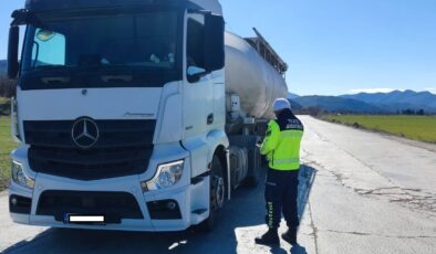 Burdur’da 25 araç trafikten men edildi