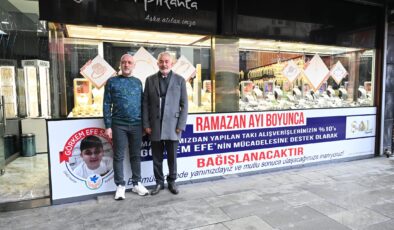 Şal Kuyumculuk’tan Görkem Efe’ye destek 