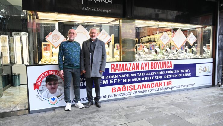 Şal Kuyumculuk’tan Görkem Efe’ye destek 