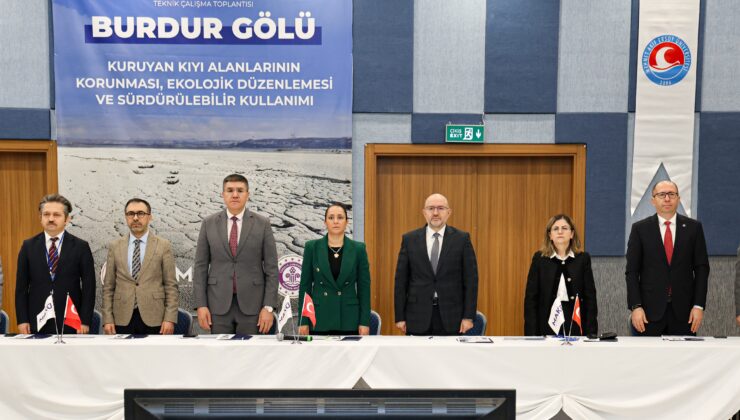 Burdur Gölü için acil önlem çağrısı