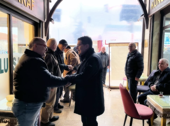 Vekil Halıcı, Isparta’da Esnaf ve Vatandaşlarla Buluştu