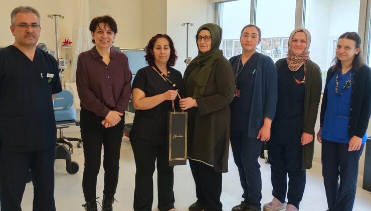 KANSEV’den sağlık çalışanlarına ziyaret