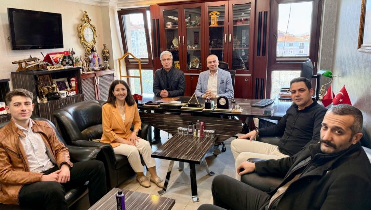 Anahtar Partisi’nden Isparta Gazeteciler Cemiyeti’ne ziyaret