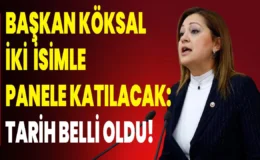 Başkan Köksal İki İsimle Panele Katılacak
