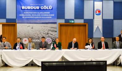 Burdur Gölü’nün geleceği konuşuldu