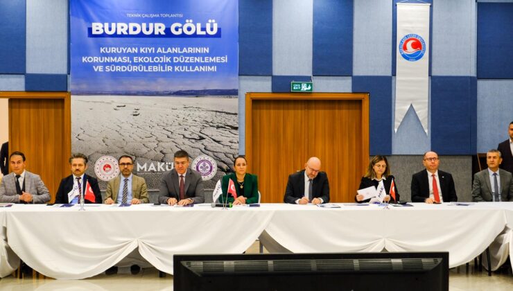 Burdur Gölü’nün geleceği konuşuldu