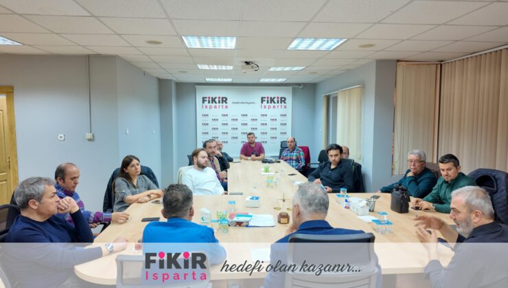 Isparta sanayisi için yol haritası: Fikir Isparta Topluluğu ilimize özgü OSB modelini 3 aşamada sundu