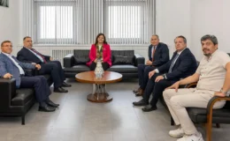 Muhalefetteki İl Başkanları, Köksal’ı Ziyaret Etti